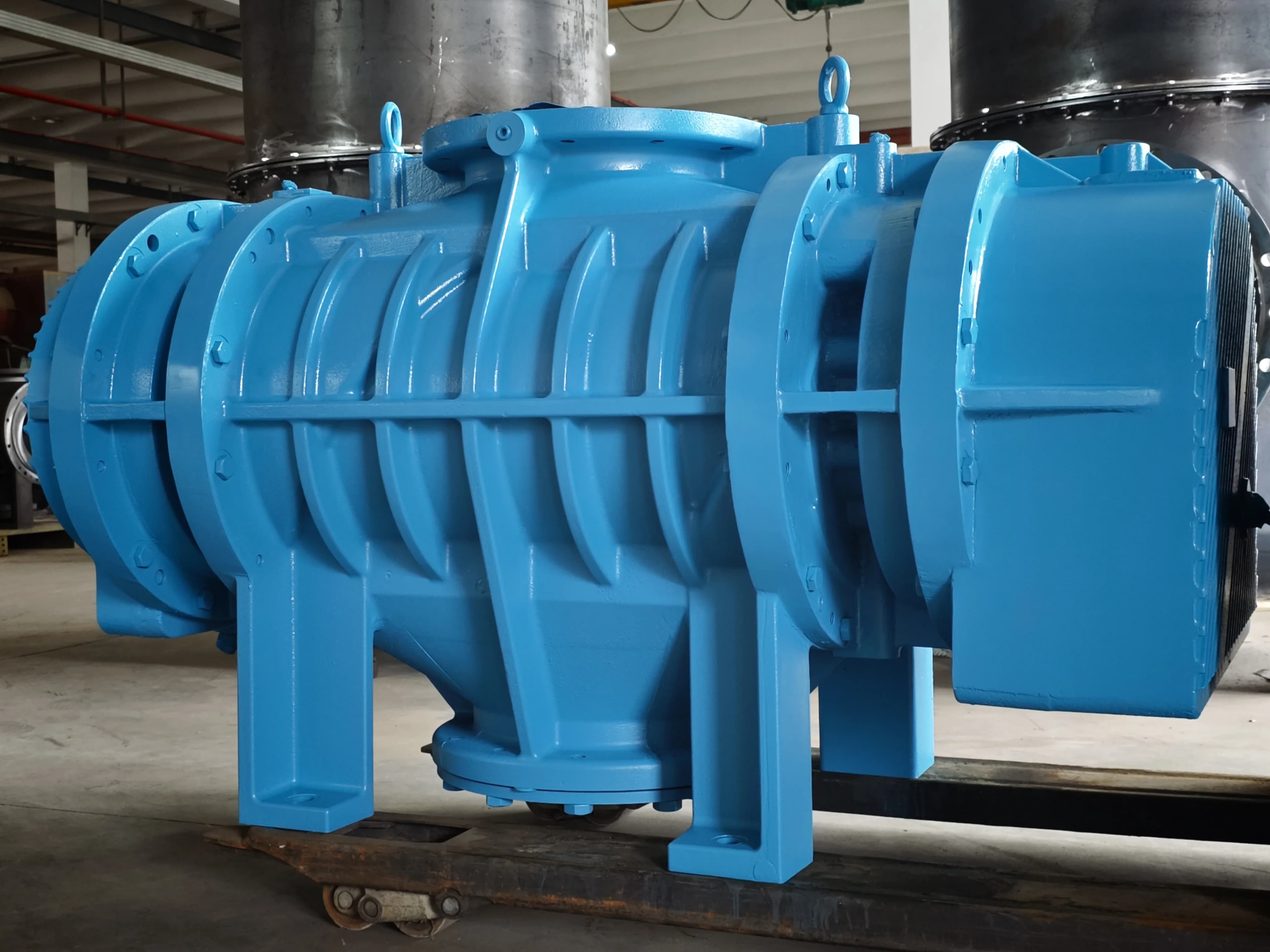 TF225 dry screw vacuum pump referenced for non-ferrous metal concentrate and tailings dewatering application review