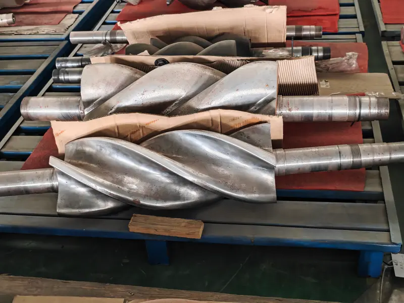 Screw rotor machining process