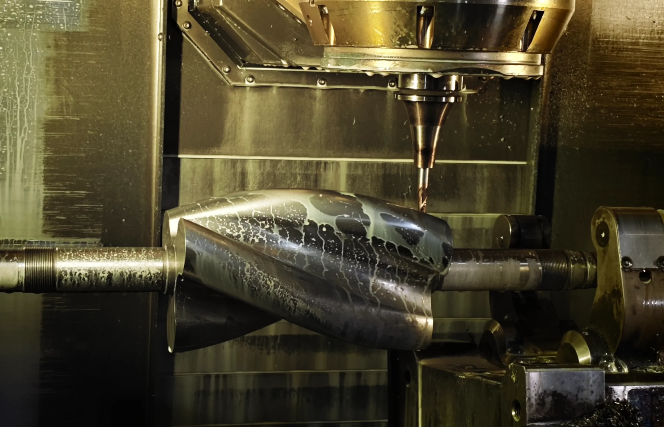 Screw rotor machining process
